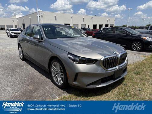 Oxide Grey Metallic 2024 BMW 540 xDrive