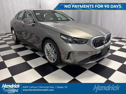 Oxide Grey Metallic 2024 BMW 540 xDrive