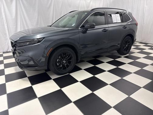 Meteorite Gray Metallic 2024 Honda CR-V Hybrid Sport AWD