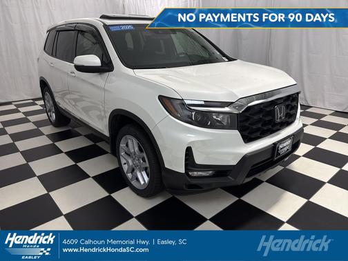 Platinum White Pearl 2025 Honda Passport AWD EX-L