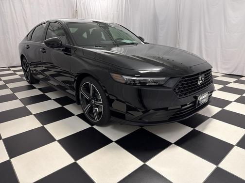 Crystal Black Pearl 2026 Honda Accord Hybrid Sport