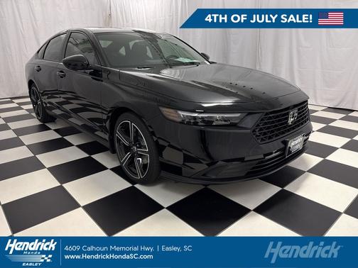Crystal Black Pearl 2026 Honda Accord Hybrid Sport