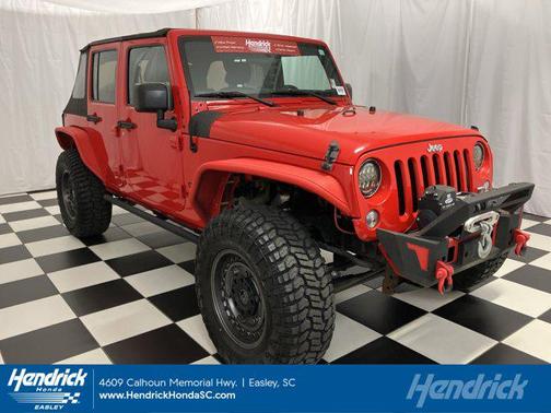 Firecracker Red Clearcoat 2016 Jeep Wrangler Unlimited Sport