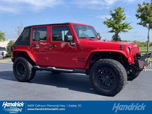Firecracker Red Clearcoat 2016 Jeep Wrangler Unlimited Sport