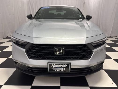 Solar Silver Metallic 2025 Honda Accord Hybrid Sport