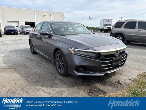 Modern Steel Metallic 2021 Honda Accord EX-L 1.5T