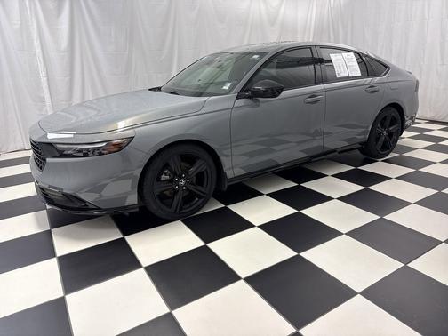 Urban Gray Pearl 2025 Honda Accord Hybrid Sport-L