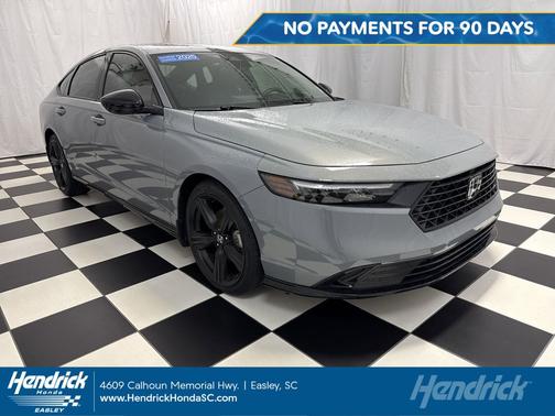 Urban Gray Pearl 2025 Honda Accord Hybrid Sport-L