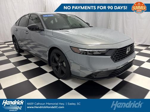Urban Gray Pearl 2025 Honda Accord Hybrid Sport-L
