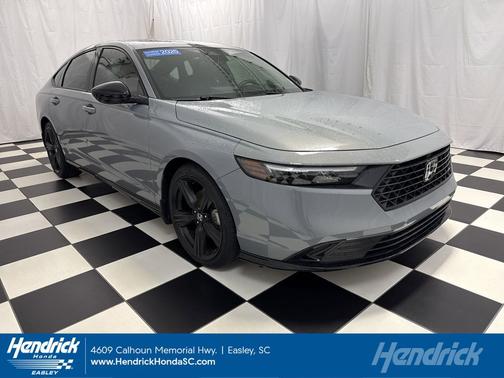Urban Gray Pearl 2025 Honda Accord Hybrid Sport-L