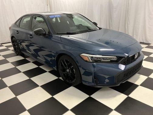 Blue Lagoon Pearl 2025 Honda Civic Sport