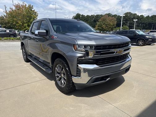 Satin Steel Metallic 2021 Chevrolet Silverado 1500 LT