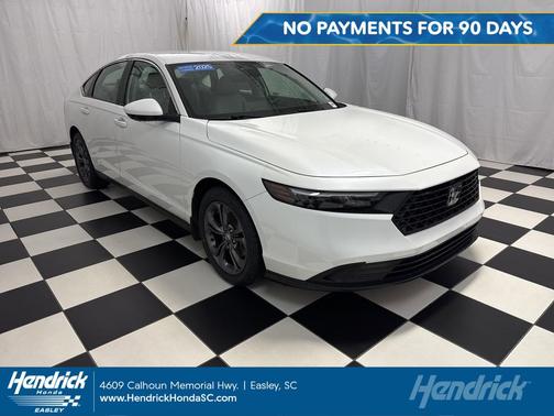 Platinum White Pearl 2025 Honda Accord LX 1.5T