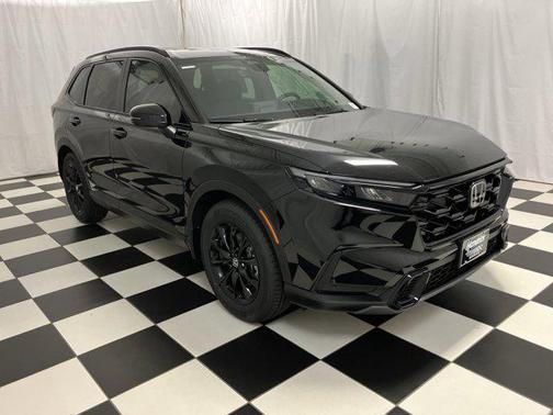 Crystal Black Pearl 2026 Honda CR-V Hybrid Sport-L FWD