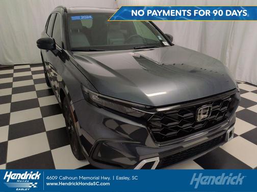 Meteorite Gray Metallic 2024 Honda CR-V Hybrid Sport Touring AWD
