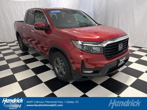 Radiant Red Metallic II 2023 Honda Ridgeline RTL-E
