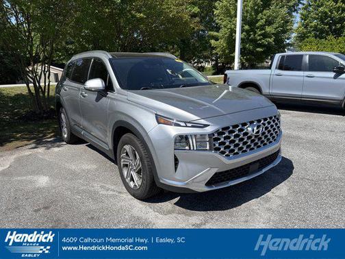 Shimmering Silver 2022 Hyundai SANTA FE SEL 2.4