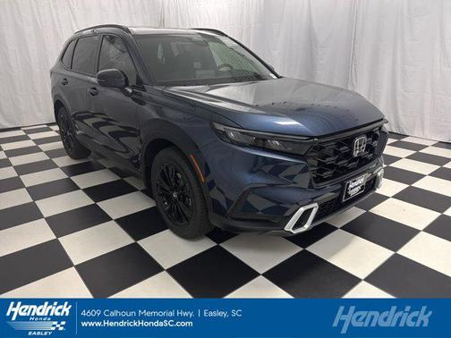 Canyon River Blue Metallic 2026 Honda CR-V Hybrid Sport Touring AWD