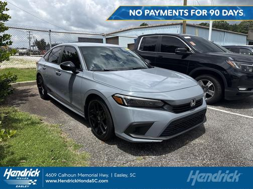 Sonic Gray Pearl 2023 Honda Civic Sport