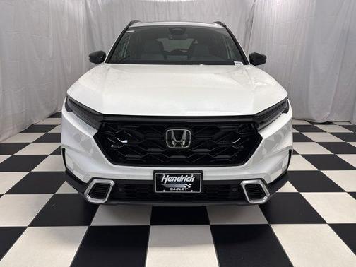 Platinum White Pearl 2026 Honda CR-V Hybrid Sport Touring AWD