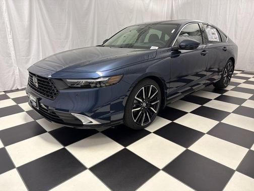 Canyon River Blue Metallic 2026 Honda Accord Hybrid Touring