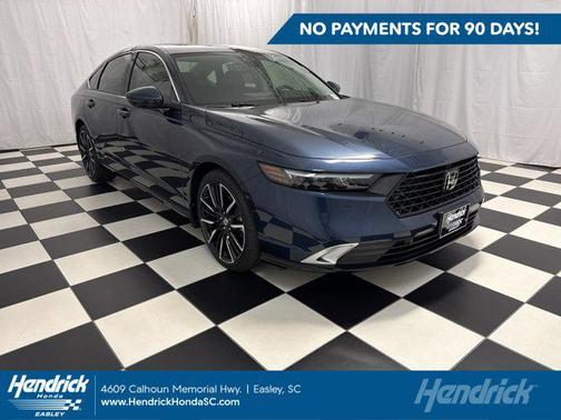 Canyon River Blue Metallic 2026 Honda Accord Hybrid Touring