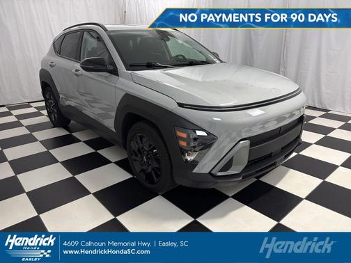 Cyber Gray Metallic 2026 Hyundai KONA SEL Sport