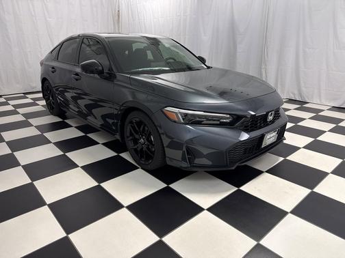 Meteorite Gray Metallic 2026 Honda Civic Sport