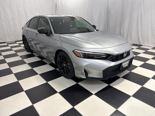 Solar Silver Metallic 2026 Honda Civic Sport