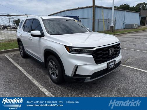 Platinum White Pearl 2025 Honda Pilot EX-L