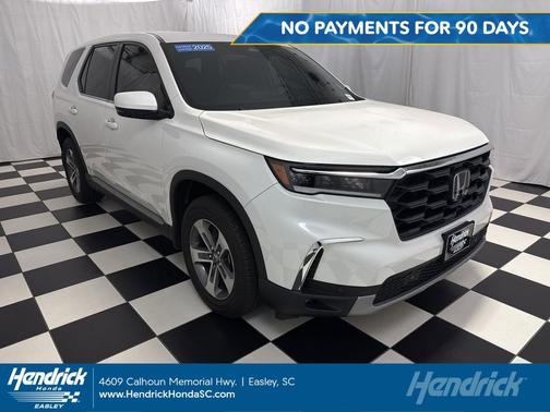 Platinum White Pearl 2025 Honda Pilot EX-L