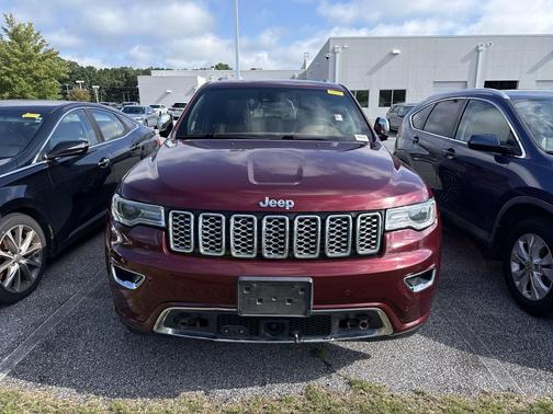 Velvet Red Pearlcoat 2020 Jeep Grand Cherokee Overland