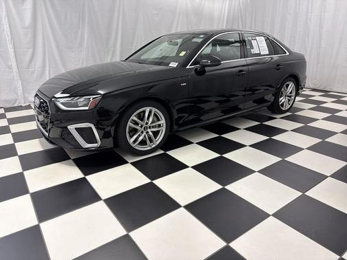 Mythos Black Metallic 2023 Audi A4 45 S line Premium Plus