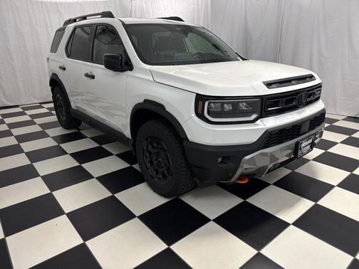 Platinum White Pearl 2026 Honda Passport AWD TrailSport Blackout