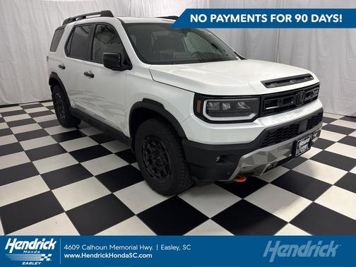 Platinum White Pearl 2026 Honda Passport AWD TrailSport Blackout