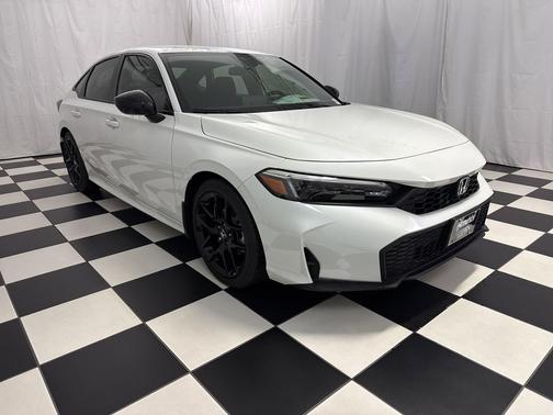 Platinum White Pearl 2026 Honda Civic Sport