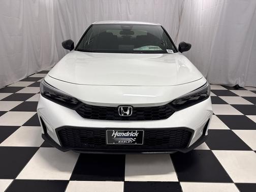 Platinum White Pearl 2026 Honda Civic Sport