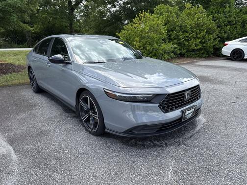 Urban Gray Pearl 2025 Honda Accord Hybrid Sport