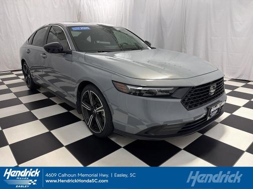 Urban Gray Pearl 2025 Honda Accord Hybrid Sport