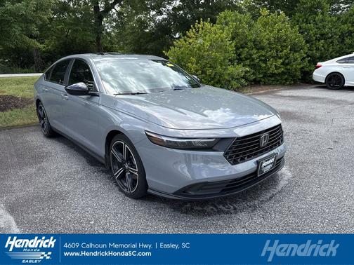 Urban Gray Pearl 2025 Honda Accord Hybrid Sport