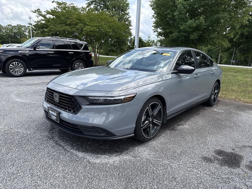 Urban Gray Pearl 2025 Honda Accord Hybrid Sport