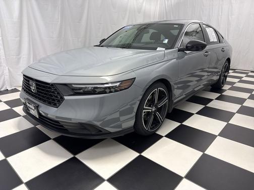 Urban Gray Pearl 2025 Honda Accord Hybrid Sport