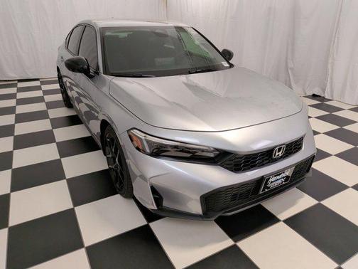 Solar Silver Metallic 2026 Honda Civic Sport