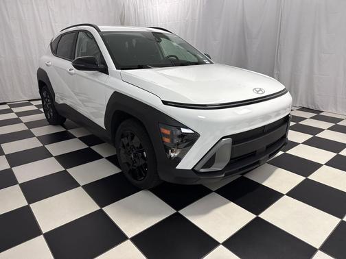 Atlas White 2026 Hyundai KONA SEL Sport