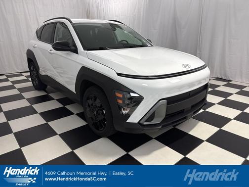 Atlas White 2026 Hyundai KONA SEL Sport