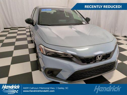 Sonic Gray Pearl 2024 Honda Civic Sport