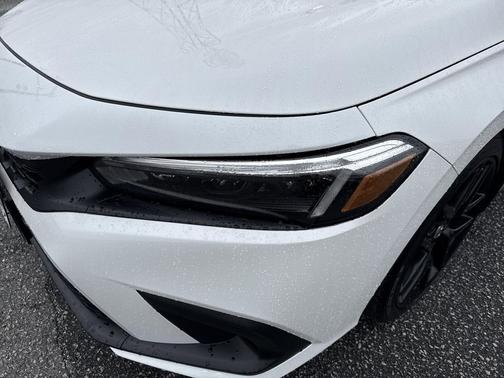 Platinum White Pearl 2024 Honda Civic Sport