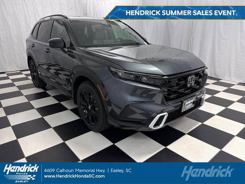 Meteorite Gray Metallic 2026 Honda CR-V Hybrid Sport Touring AWD