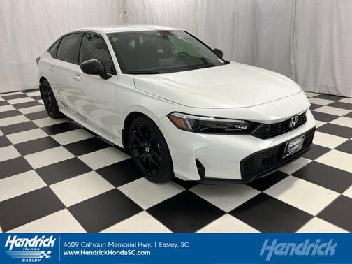 Platinum White Pearl 2026 Honda Civic Sport