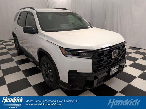 Platinum White Pearl 2026 Honda Pilot Sport